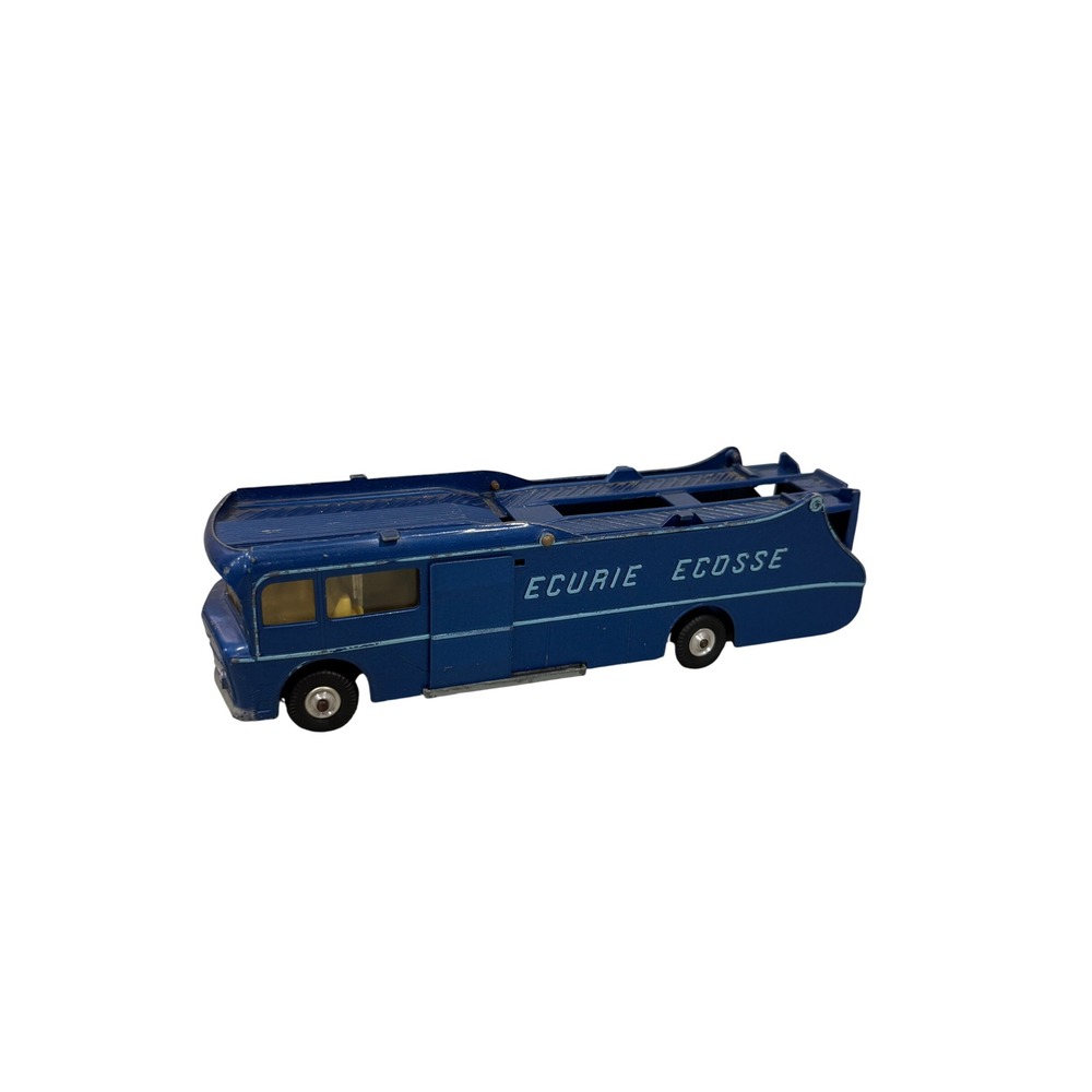 Vintage Corgi Major Toys Ecurie Ecosse Racing Car Transporter Blue Diecast UK
